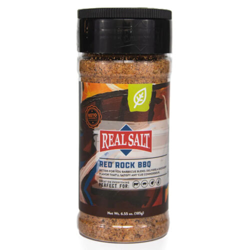 Real Salt Økologisk Krydder Red Rock BBQ 179 gram Saltkar