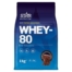 Whey-80 Myseprotein 1kg Double Rich Chocolate