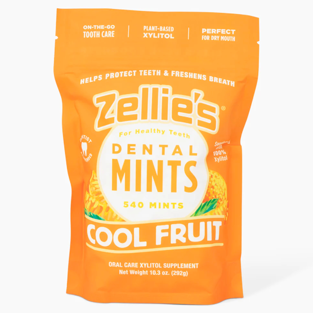 Zellie's Dental Mints - Cool Fruit, 540 stk/pose » Anbefalt av tannlege!
